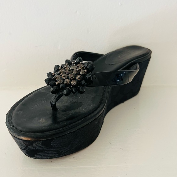 Coach Wedge Sandal - Picture 2 of 6